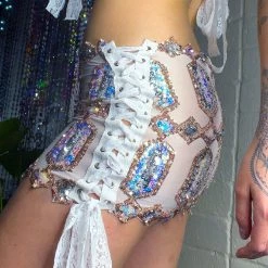 Disco Lemonade JUST IN Moon Goddess Mini Skirt