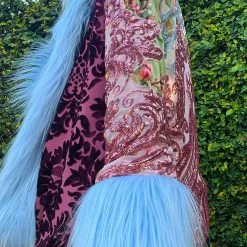 Disco Lemonade Lux X Disco: Rose Gold Paradise Hip Length Coat - Size M OUTERWEAR