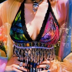 Disco Lemonade Custom Rainbow Honey Disco Top༄ؘ