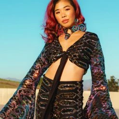 Disco Lemonade Queen Of Wands Disco Bell Bottom BOTTOMS