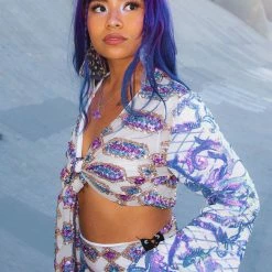 Disco Lemonade Queen Of Swords Disco Bell Top DISCO TOPZ