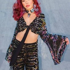 Disco Lemonade Queen Of Wands Disco Bell Top DISCO TOPZ