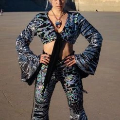 Disco Lemonade Queen Of Pentacles Disco Bell Bottom BOTTOMS
