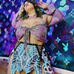 Disco Lemonade Curvy Fairy Disco Skirt - Black Detailing - More Colorz!