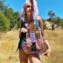 Disco Lemonade Violet Moon Vest ☽ VESTS