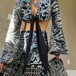 Disco Lemonade Queen Of Pentacles Disco Bell Top DISCO TOPZ