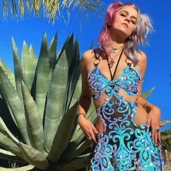 Disco Lemonade DISCO DRESSES Blue Haze