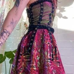 Disco Lemonade ONE OF A KIND Lux X Disco: Tropical Star Set - M/L