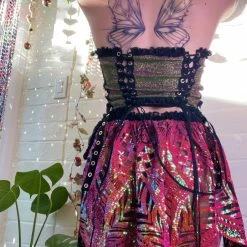 Disco Lemonade ONE OF A KIND Lux X Disco: Tropical Star Set - M/L