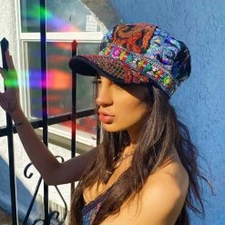 Disco Lemonade Messenger Hat SHOP FAIRY ARMOR