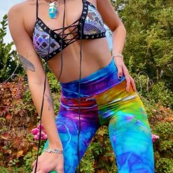 Disco Lemonade Lace Up Disco Top - Black Detailing - More Colorz! JUST IN