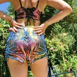 Disco Lemonade Tie Up Disco Skirt ✿