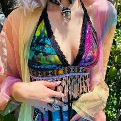 Disco Lemonade Custom Rainbow Honey Disco Top༄ؘ