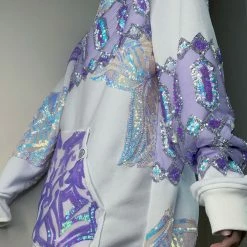 Disco Lemonade SHOP FAIRY ARMOR The Elephant Tribe X Disco: Cotton Candy Fae Hoodie - Size XXL