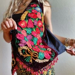 Disco Lemonade Rose Garden Vest ༅