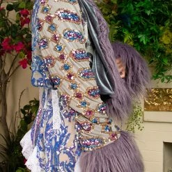 Disco Lemonade Lux X Disco: Celestial Boom Boom Cropped Coat - Size Small OUTERWEAR