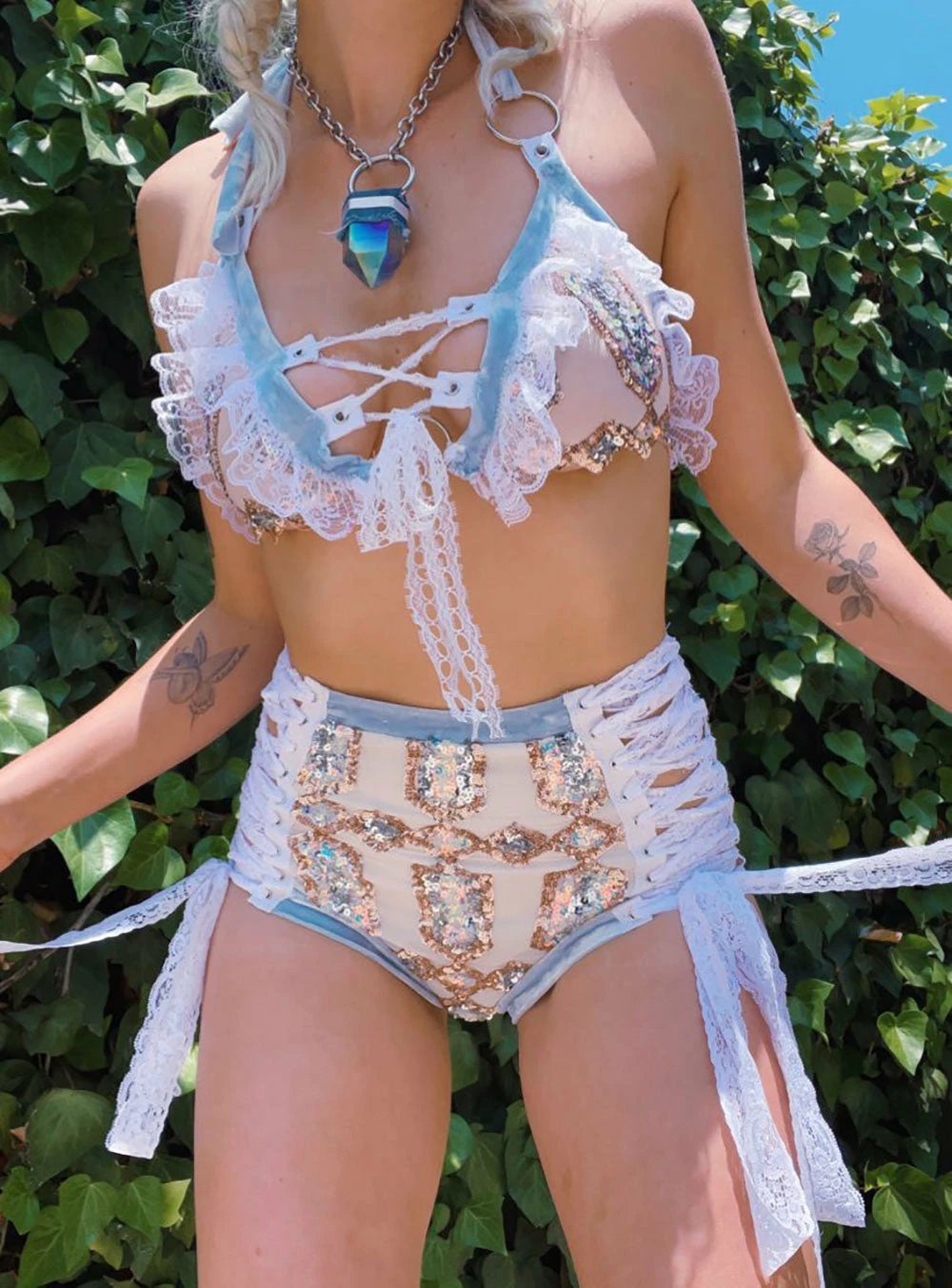 Disco Lemonade Lux X Disco: Angel Dust Shorts 1 Disco Lemonade Lux X Disco: Angel Dust Shorts