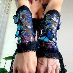 Disco Lemonade ONE OF A KIND Lux X Disco: Asrai Berry Bustle Set