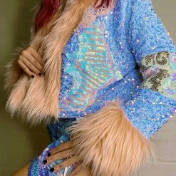 Disco Lemonade OUTERWEAR Lux X Disco: Ballerina Cropped Coat