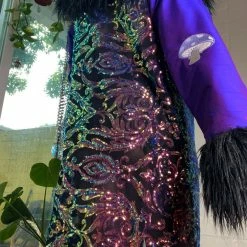 Disco Lemonade OUTERWEAR Lux X Disco: Beetlejuice Duster - Size Large