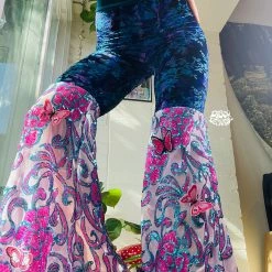 Disco Lemonade ONE OF A KIND Lux X Disco: Aquarius Bell Bottoms | Size Small