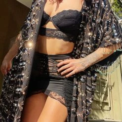 Disco Lemonade OUTERWEAR Lunar Lights Robe