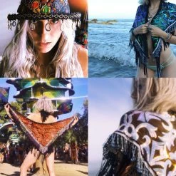 Disco Lemonade Hazey Hat & Goddess Shawl Bundle SHOP FAIRY ARMOR