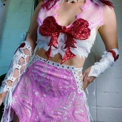 Disco Lemonade LACE UP Sailor Chibi Moon ⭐️ - Size Small