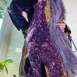 Disco Lemonade Lux X Disco: Mercury Coat - Size Large