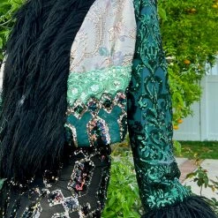 Disco Lemonade Lux X Disco: I Crave You Cropped Coat - Size M OUTERWEAR