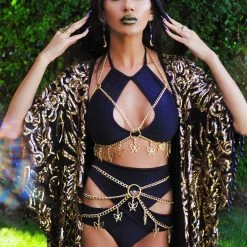 Disco Lemonade Dark Spells Robe