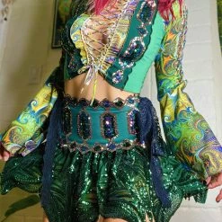 Disco Lemonade Earth Fractal Faerie ONE OF A KIND