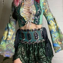 Disco Lemonade Earth Fractal Faerie ONE OF A KIND 11 Disco Lemonade Earth Fractal Faerie ONE OF A KIND