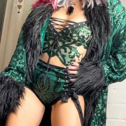 Disco Lemonade Lux X Disco: Juniper Coat