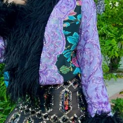 Disco Lemonade Lux X Disco: Elvin Summer Cropped Coat - Size XL OUTERWEAR