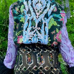 Disco Lemonade Lux X Disco: Elvin Summer Cropped Coat - Size XL OUTERWEAR