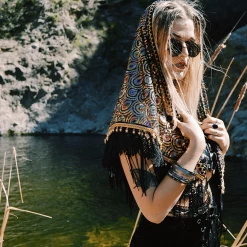 Disco Lemonade Hazey Hat & Goddess Shawl Bundle SHOP FAIRY ARMOR