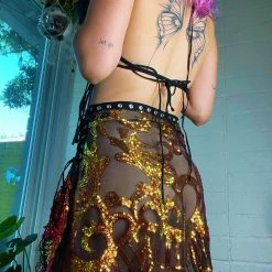 Disco Lemonade DISCO DRESSES Fire Queen - Size Large