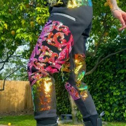 Disco Lemonade SHOP FAIRY ARMOR The Elephant Tribe X Disco: Flame Joggers - Size M