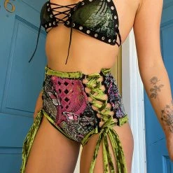 Disco Lemonade Lux X Disco: Earth Baby Shorts - Size Medium