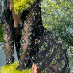 Disco Lemonade OUTERWEAR Lux X Disco: Ganja Goddess Duster