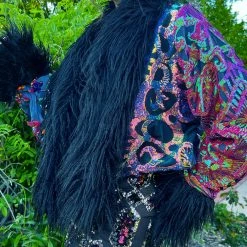 Disco Lemonade Lux X Disco: Juicy Cropped Coat - Size L OUTERWEAR