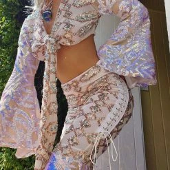 Disco Lemonade SHOP FAIRY ARMOR Just Like Heaven Disco Bell Top