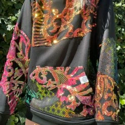 Disco Lemonade SHOP FAIRY ARMOR The Elephant Tribe X Disco: Fire Dancer Hoodie - Large