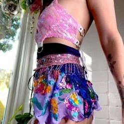 Disco Lemonade Lux X Disco: Language Of Flowers Bustle Set ONE OF A KIND