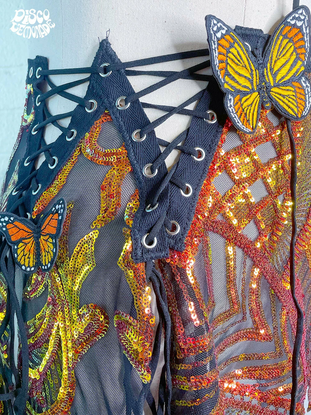 Disco Lemonade Monarch Faerie Disco Set - Size XL 2 Disco Lemonade Monarch Faerie Disco Set - Size XL