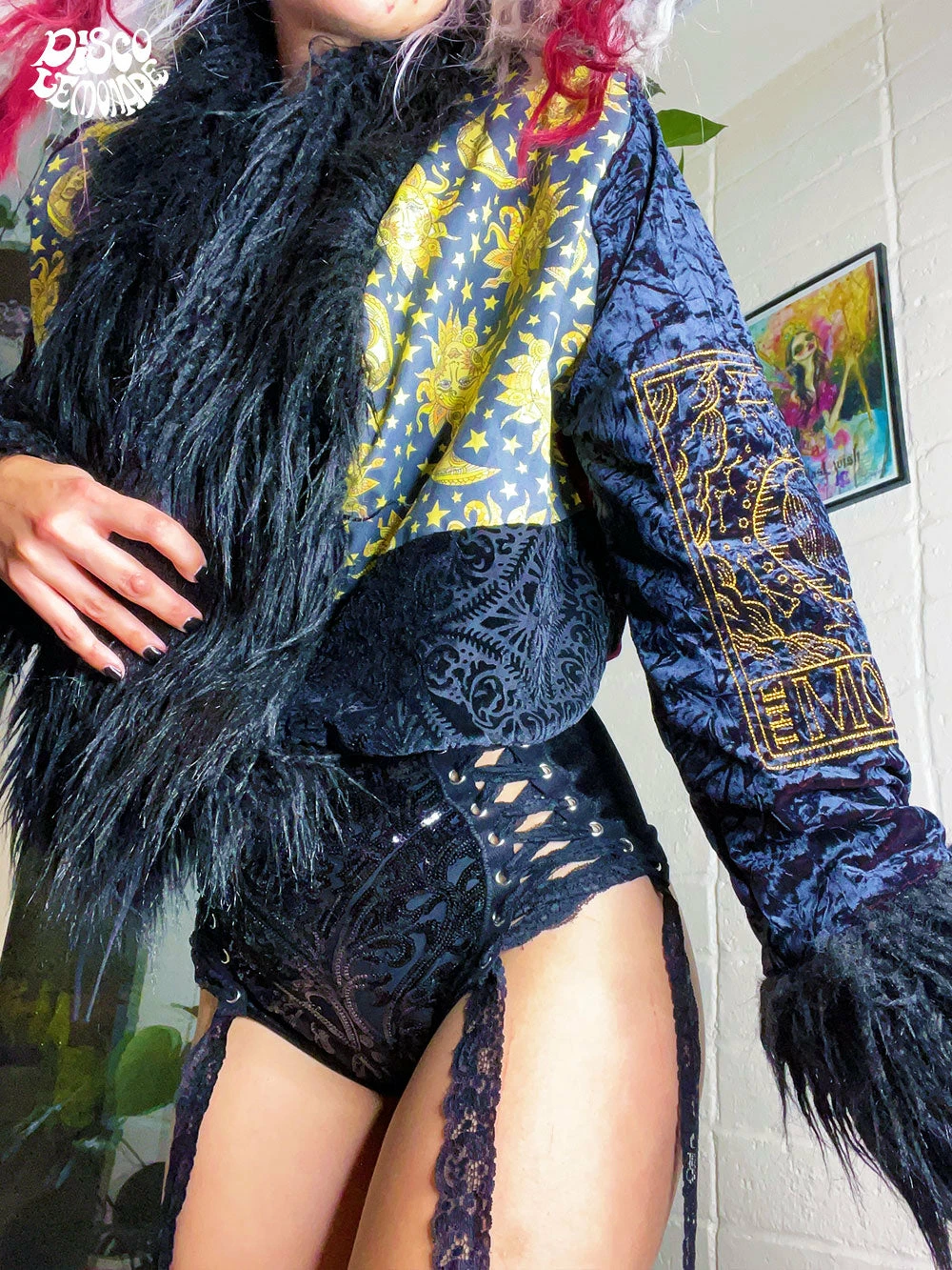 Disco Lemonade Lux X Disco: Witchy Woman Cropped Coat OUTERWEAR 4 Disco Lemonade Lux X Disco: Witchy Woman Cropped Coat OUTERWEAR