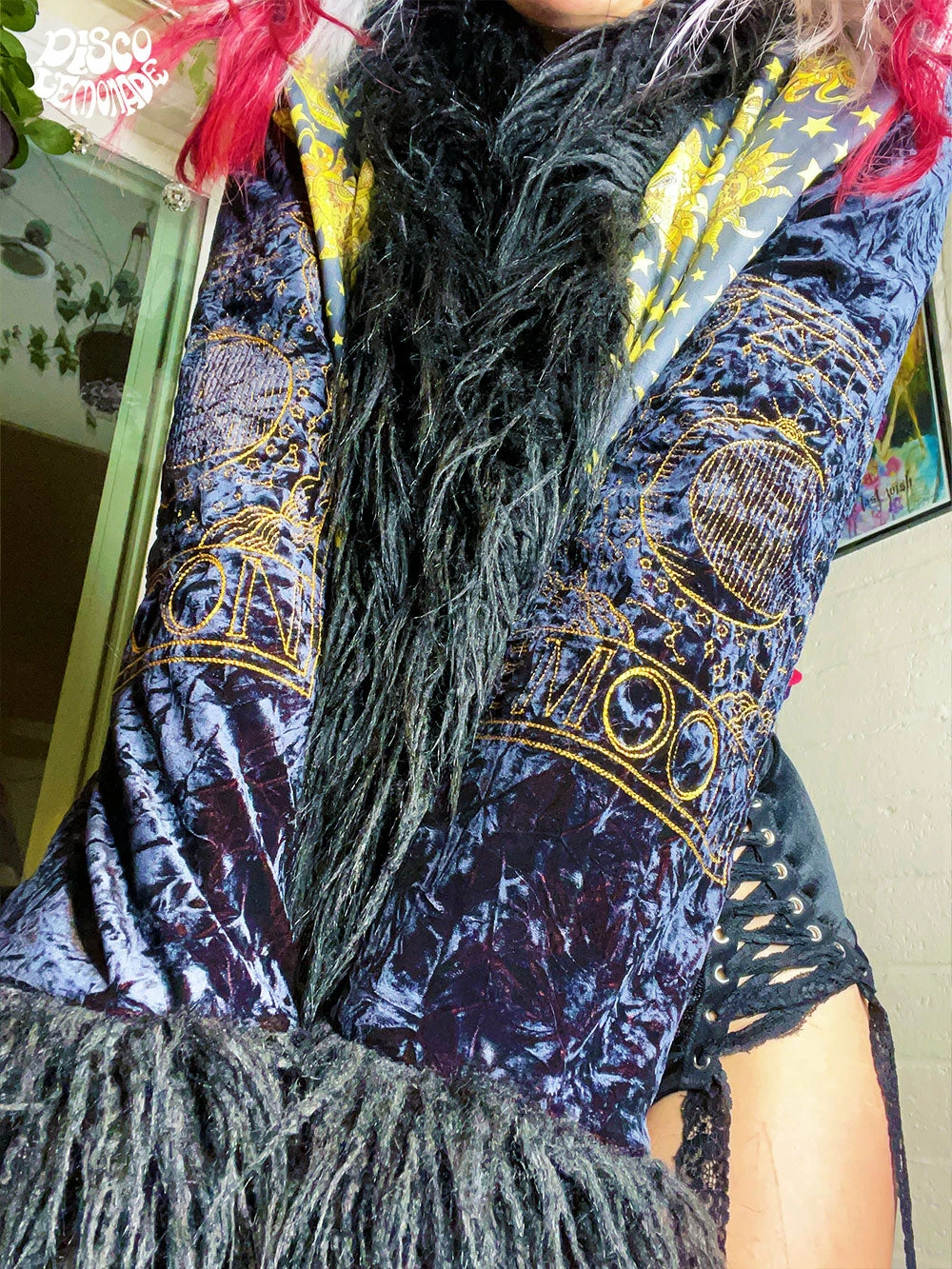 Disco Lemonade Lux X Disco: Witchy Woman Cropped Coat OUTERWEAR 5 Disco Lemonade Lux X Disco: Witchy Woman Cropped Coat OUTERWEAR