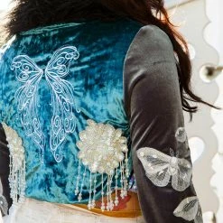 Disco Lemonade Lux X Disco: Moonshine Cropped Coat - Size X-Small