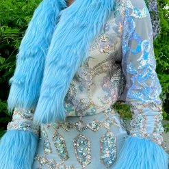 Disco Lemonade Lux X Disco: MT EDEN Cropped Coat - Size XS